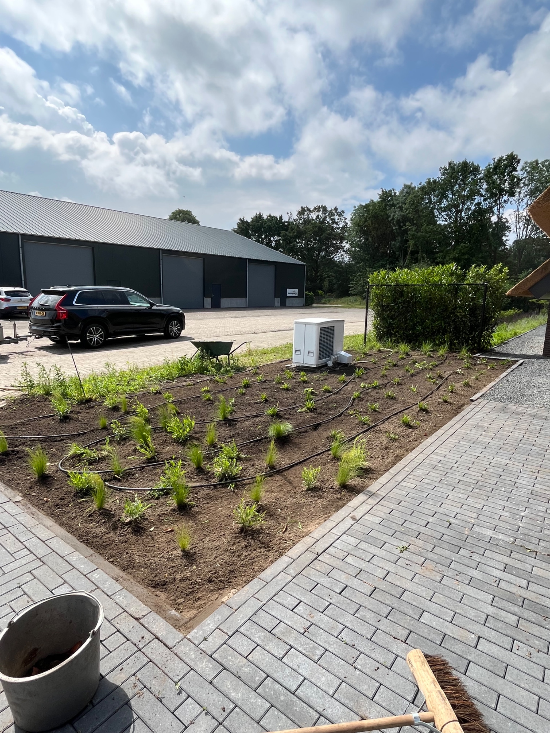 Na: Borders schoonmaken